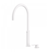 MONOMANDO LAVABO DE REPISA PROJECT TRES GRIFERIA BLANCO MATE